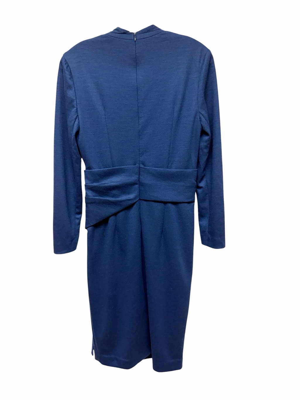 The Fold London Greenwhich Wool Dress Size 6 Blue Nwt — image 6 of 8